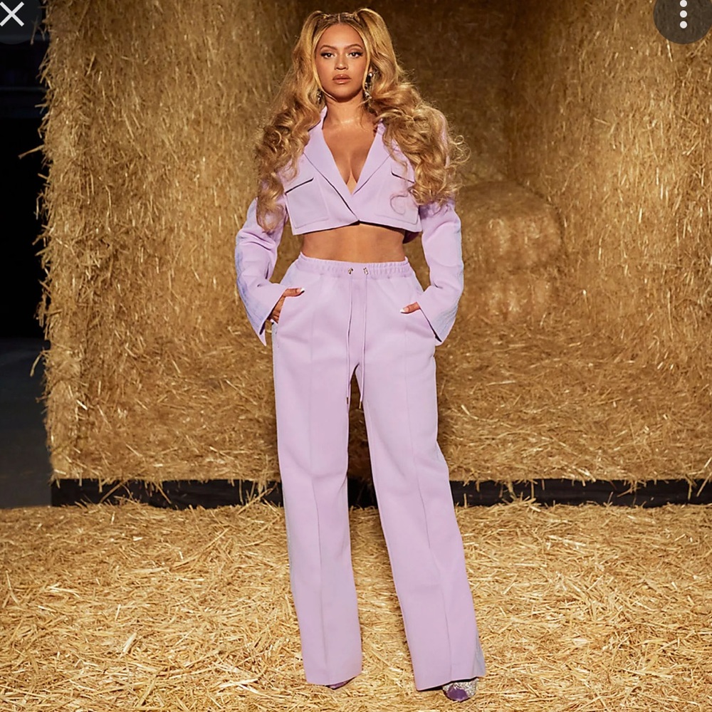 IVY PARK Purple Blazer